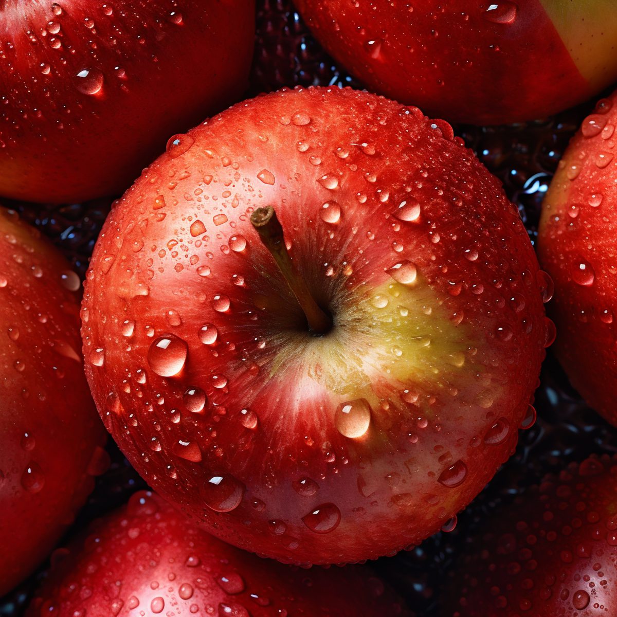 Apple close-up