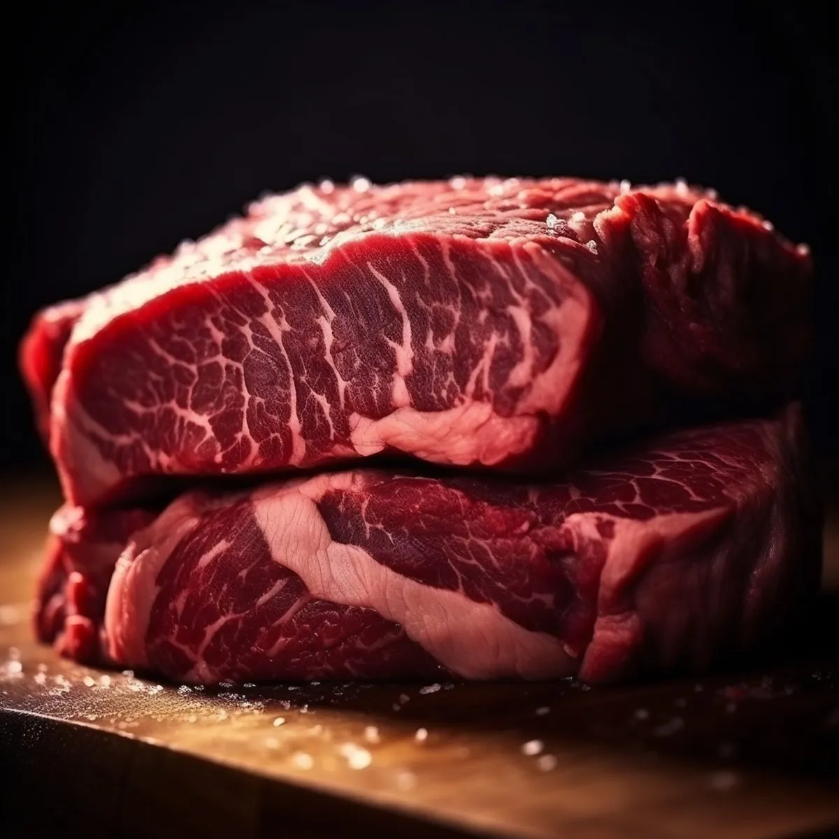 Beef cut close-up