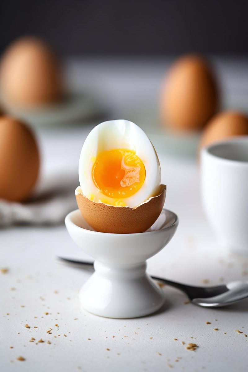 Boiled egg cup