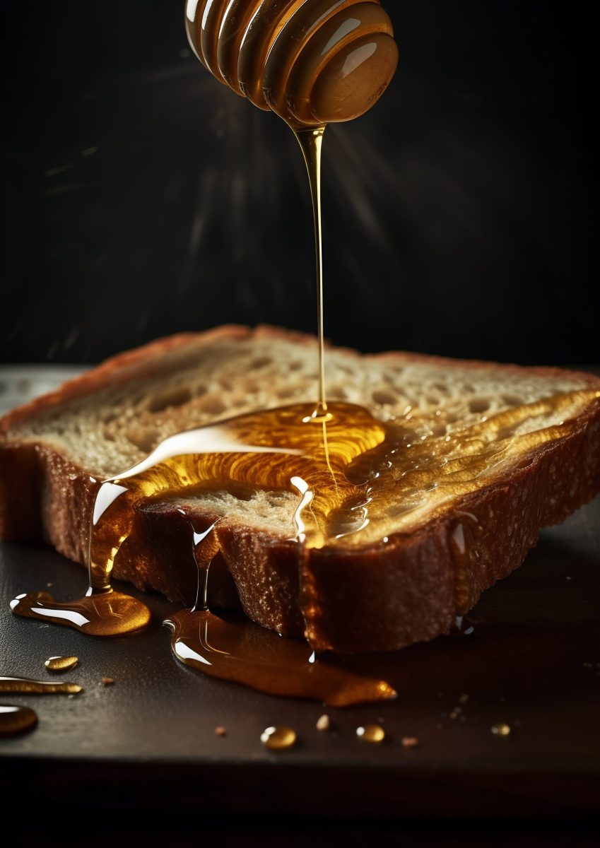 Bread with honey