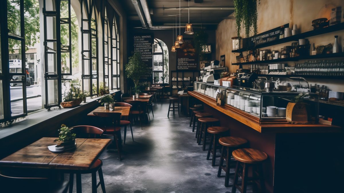 Café interior