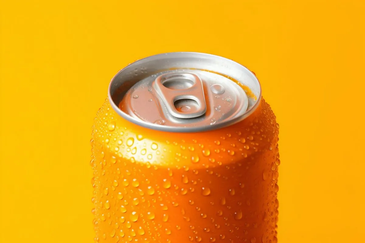 Can of fresh soda
