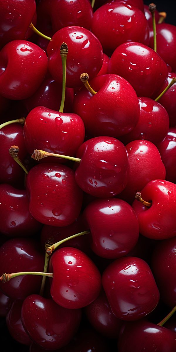 Cherries close-up