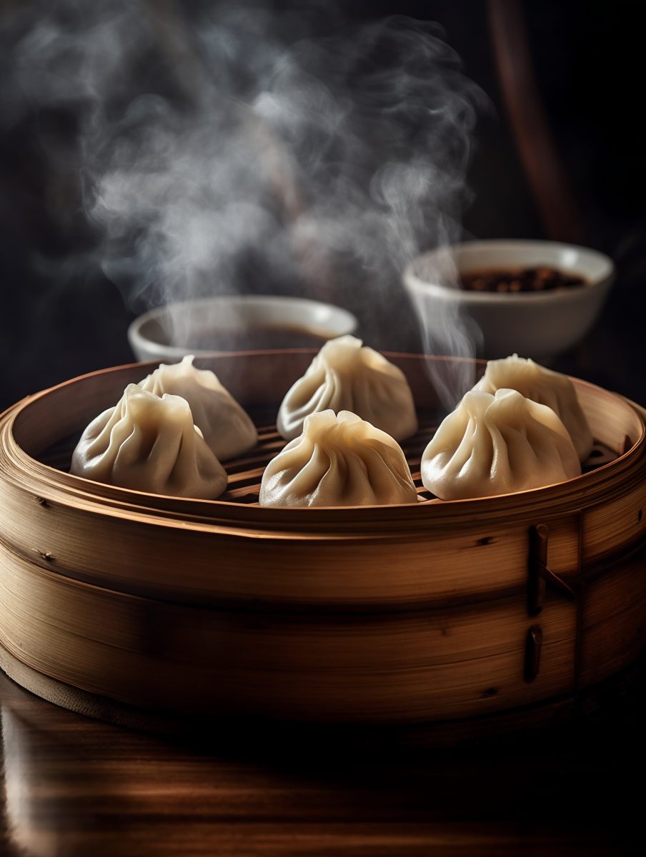 Chinese dumplings Xiaolongbao