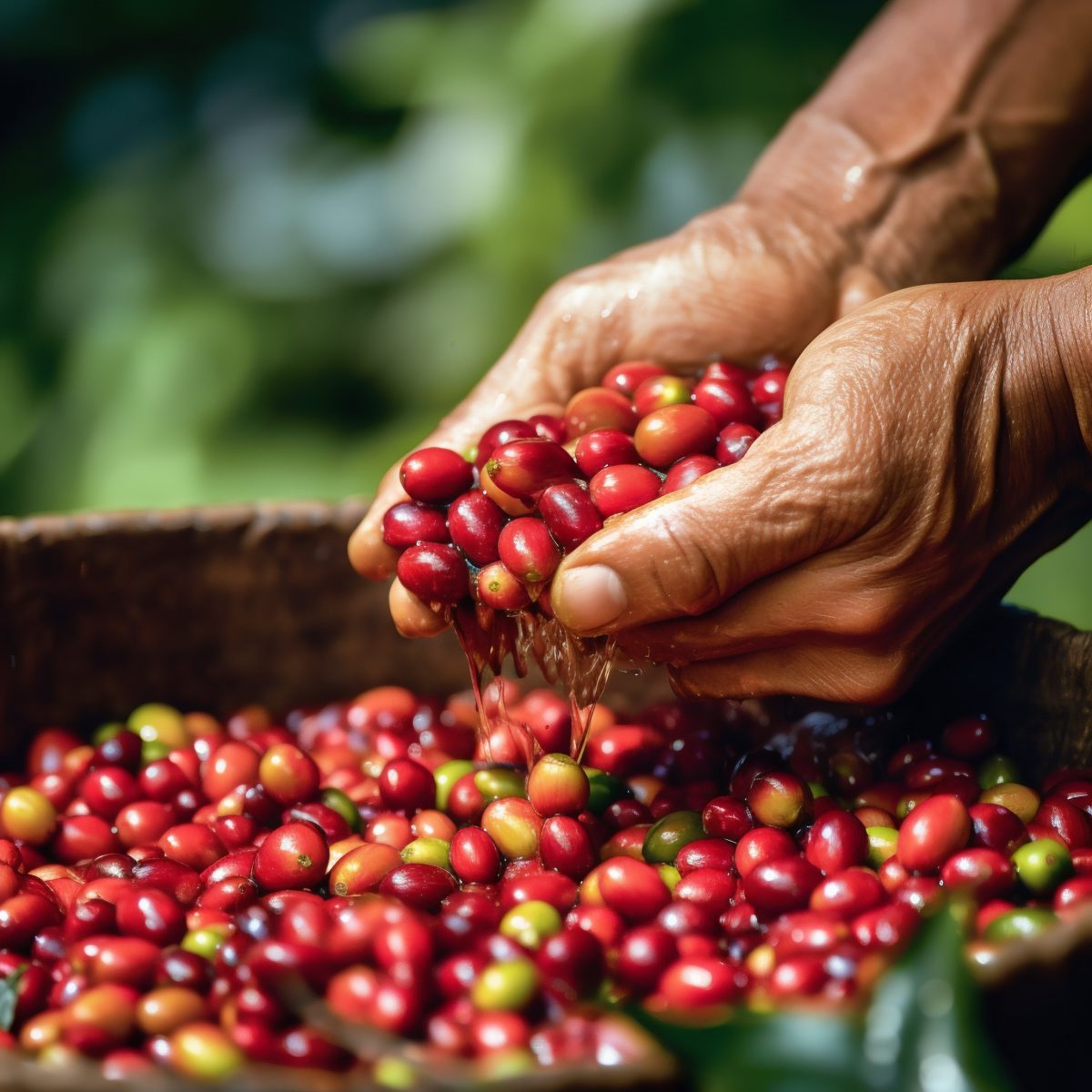 Coffee cherries
