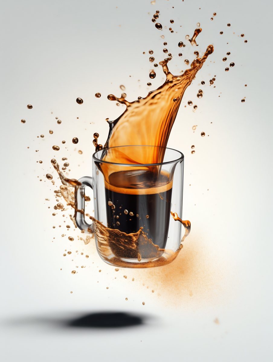 Coffee splash