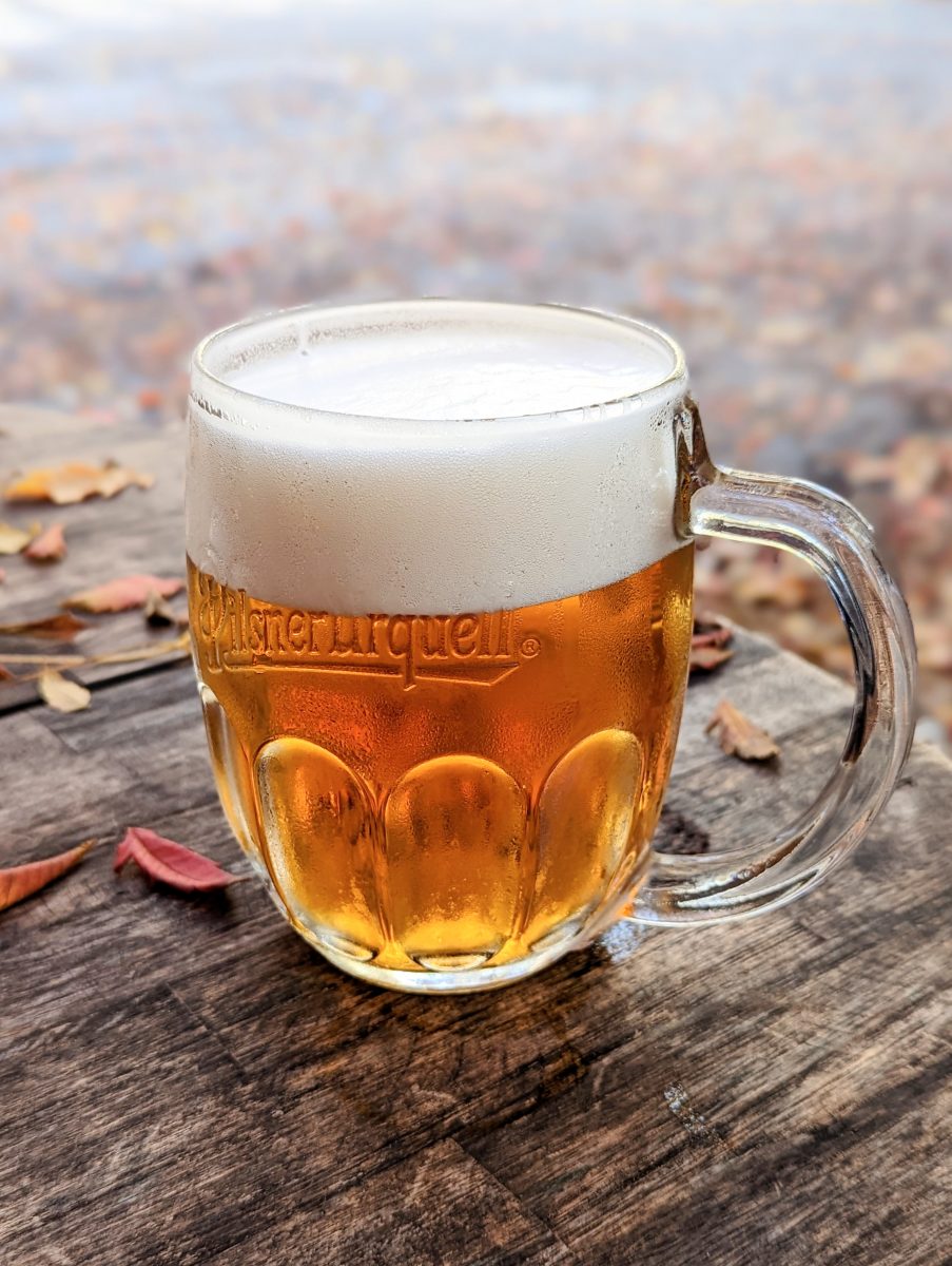 Czech pilsner beer