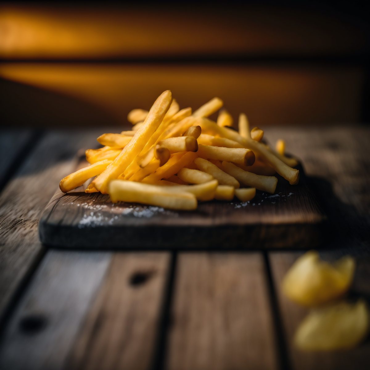 French fries detail