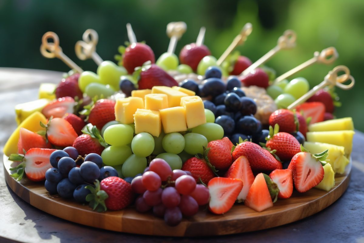Fruit party plate