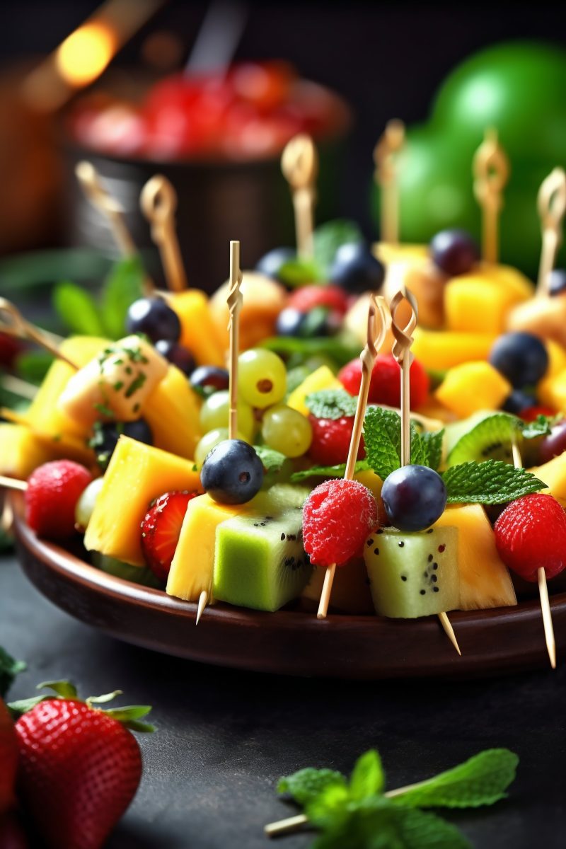 Fruit skewers