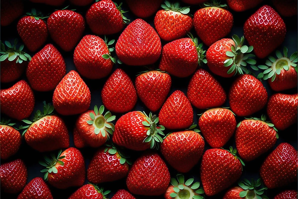 Fresh strawberries