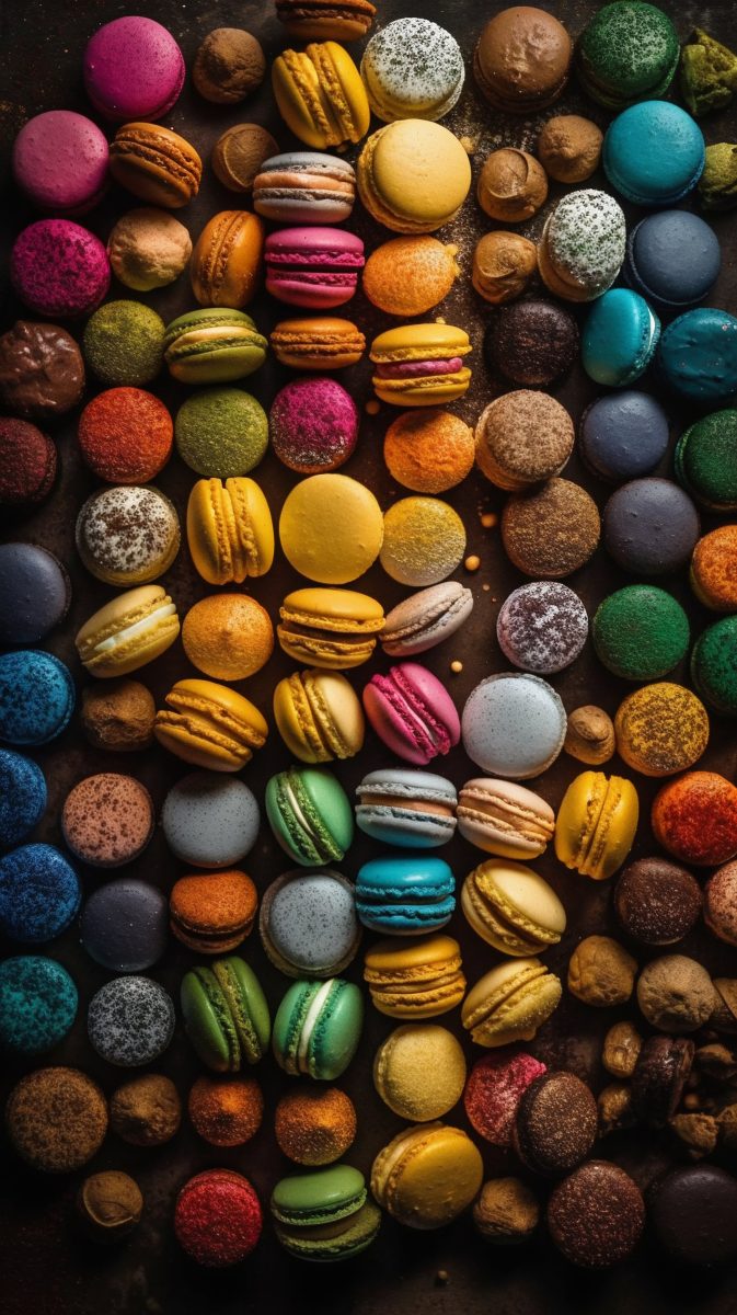 Gourmet macarons
