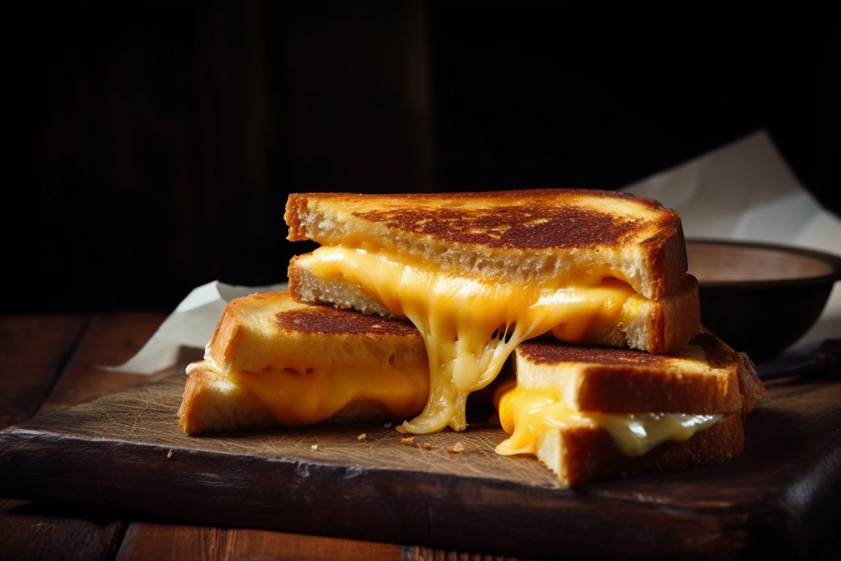 Grilled cheese sandwich