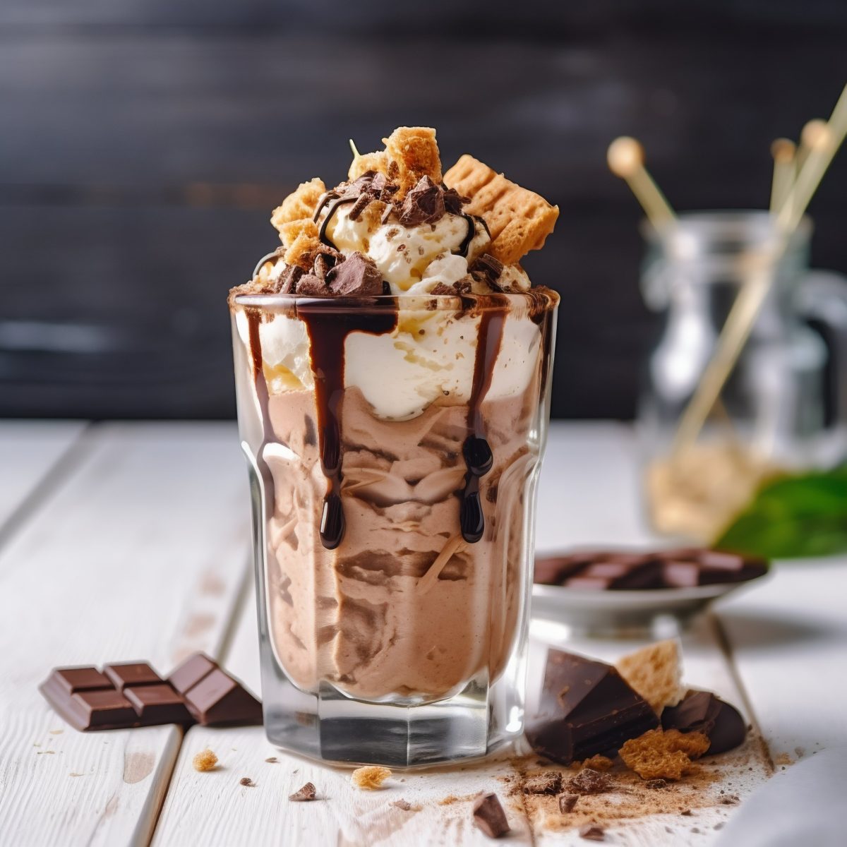Ice cream sundae