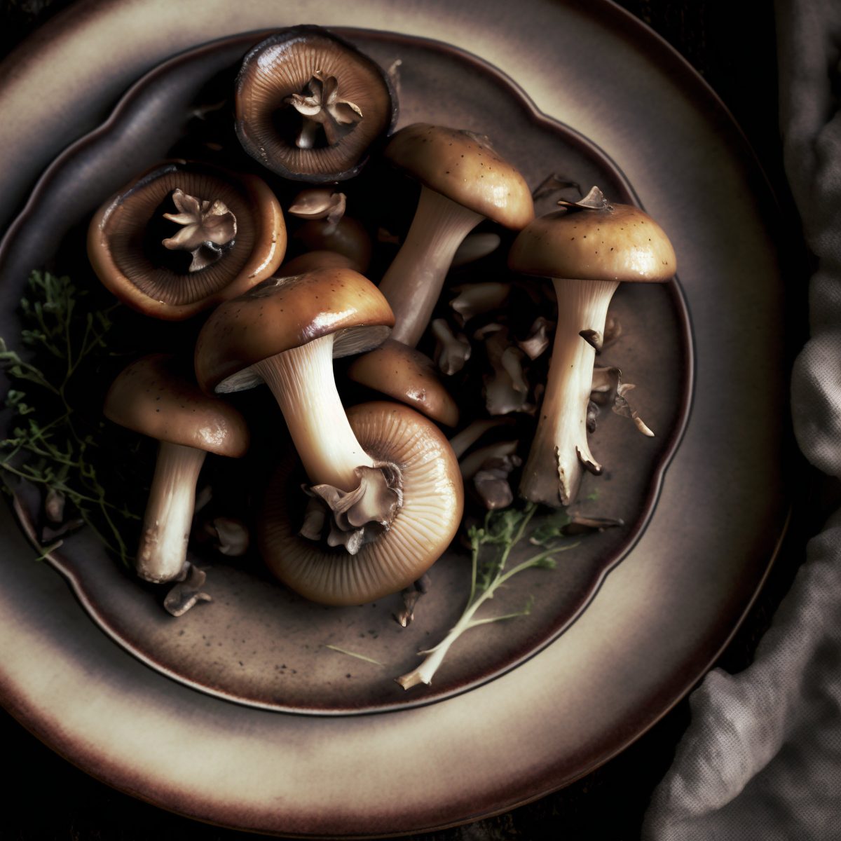 King oyster mushrooms