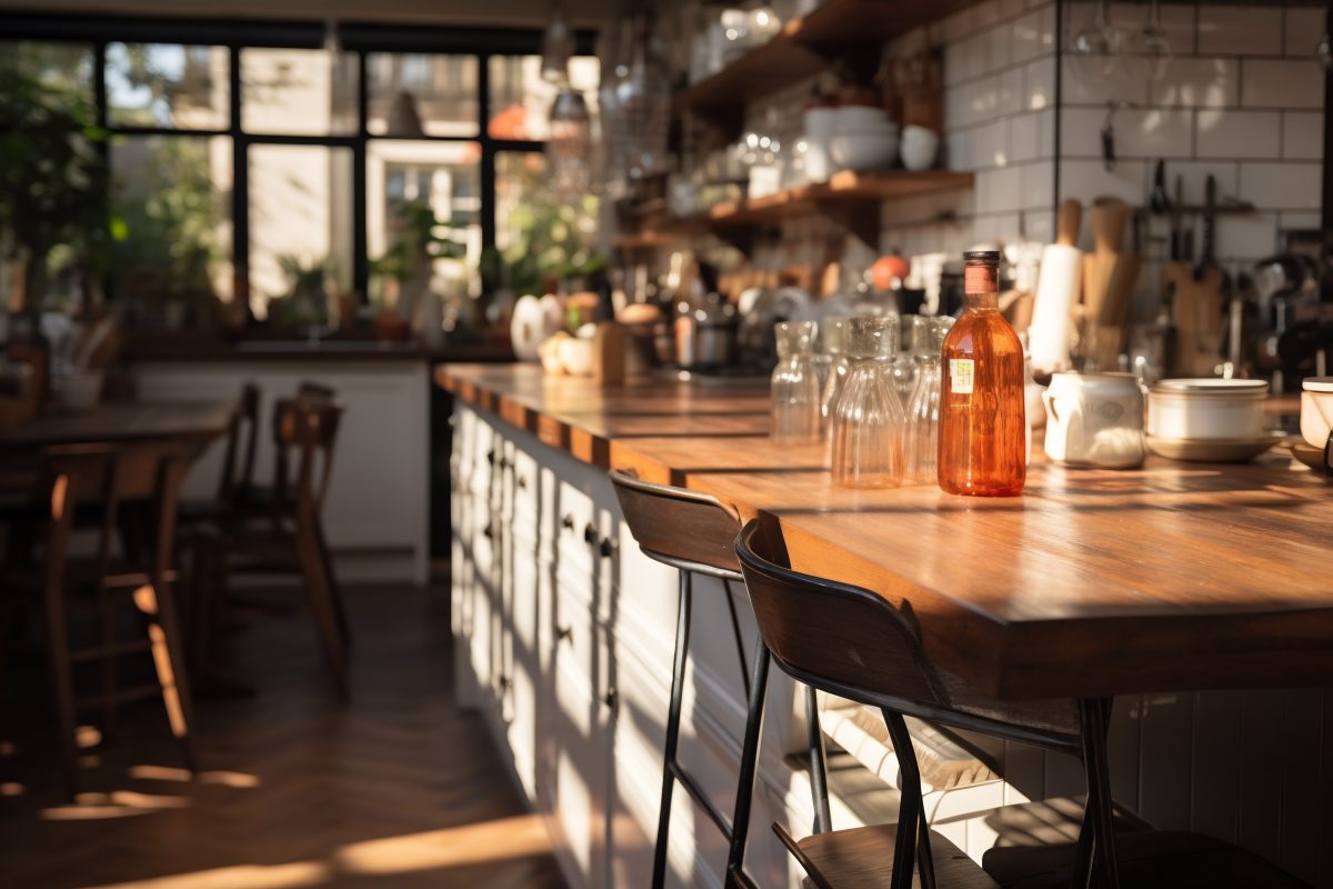 Modern kitchen table