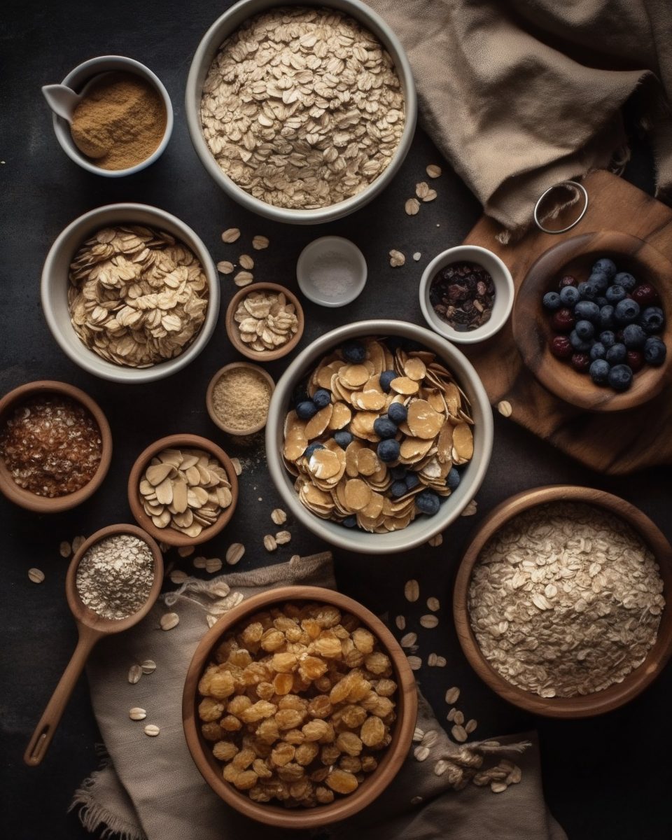Muesli with dried fruit