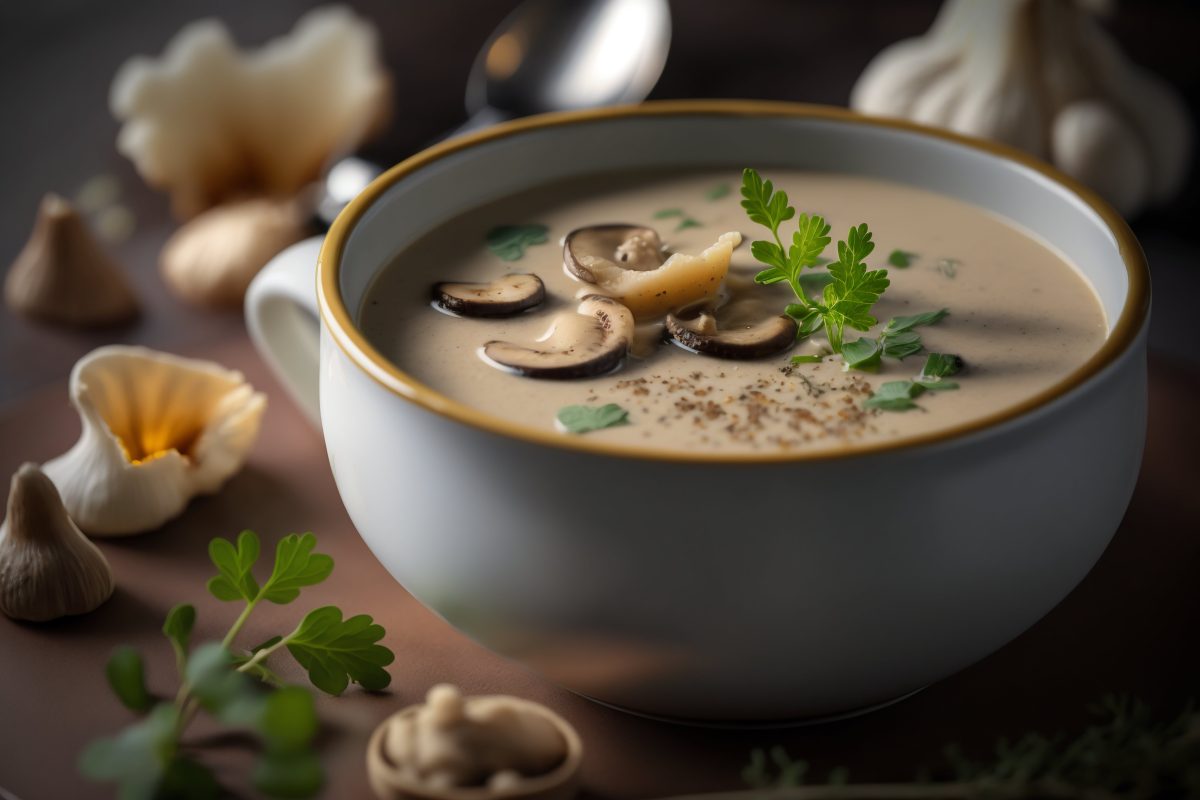 Mushroom soup