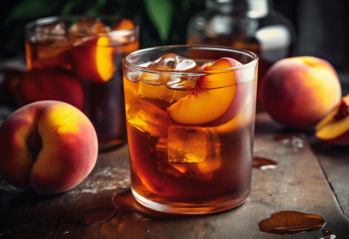 Peach tea