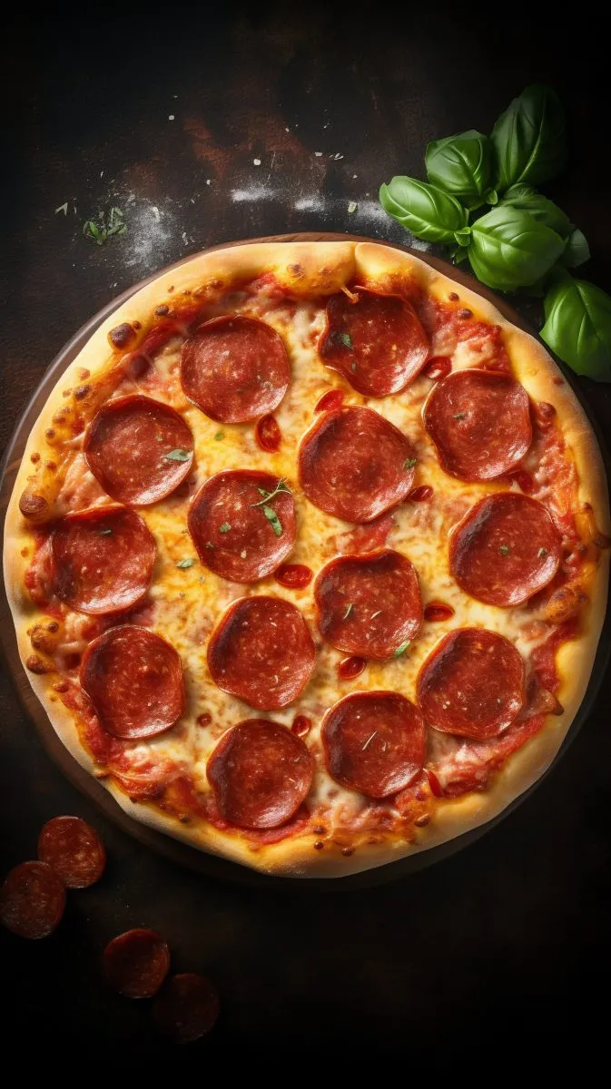 Pizza salami