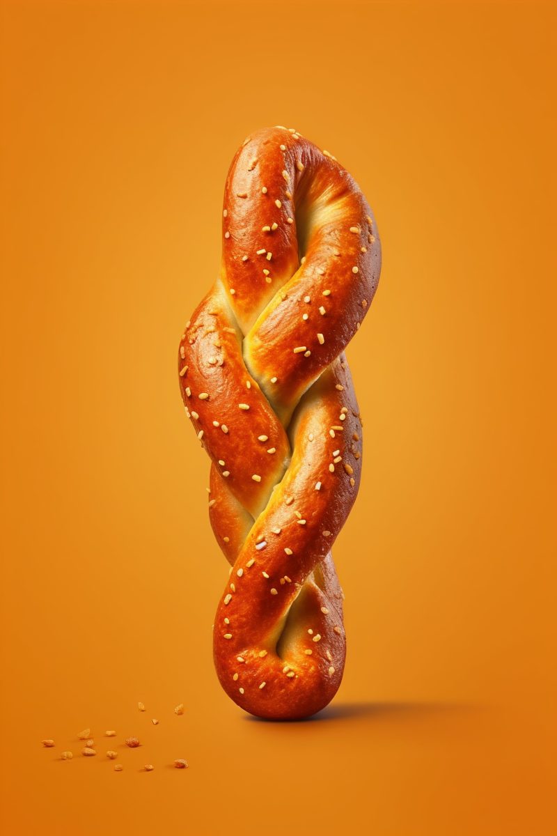 Pretzel advertisement
