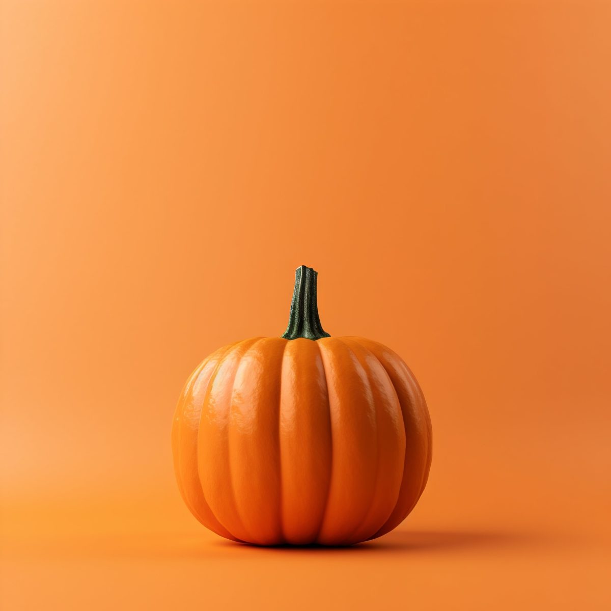 Pumpkin orange background