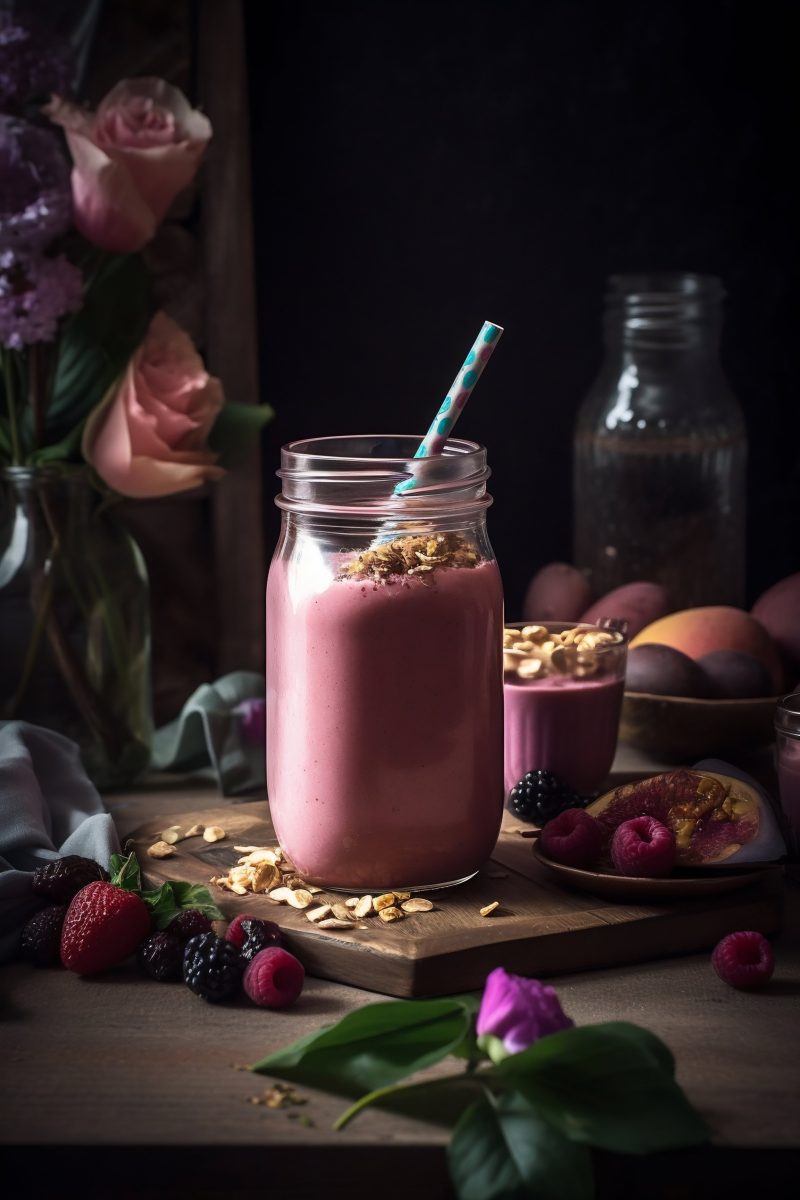 Raspberry smoothie