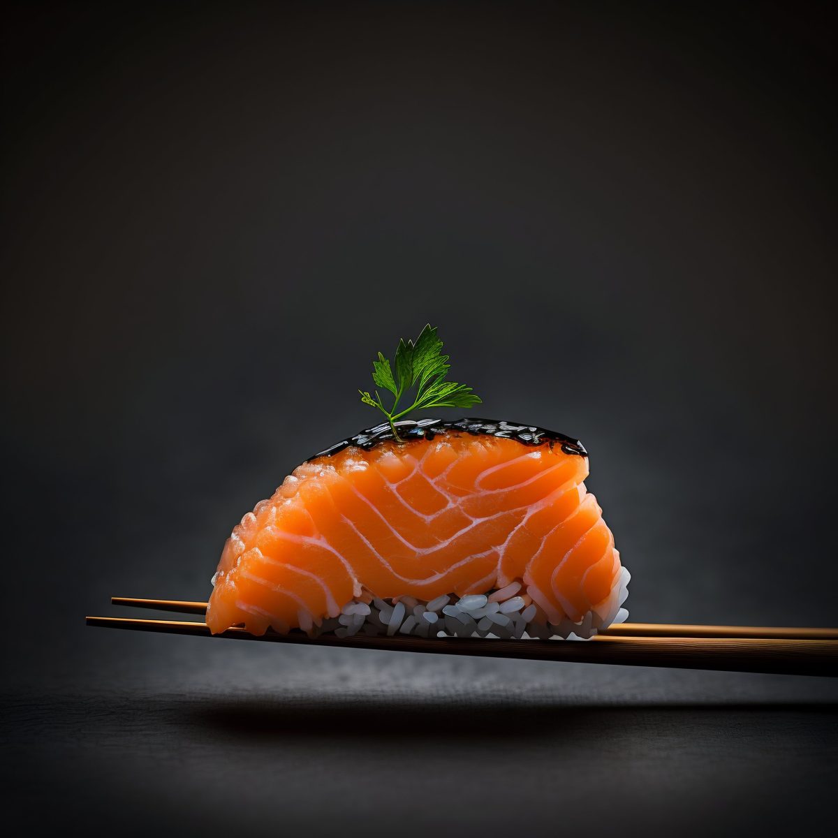 Salmon nigiri