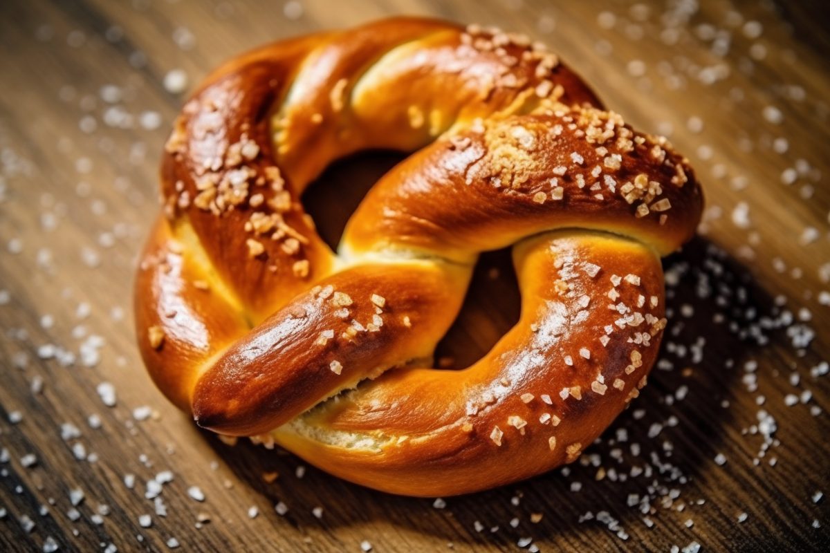 Salted pretzel
