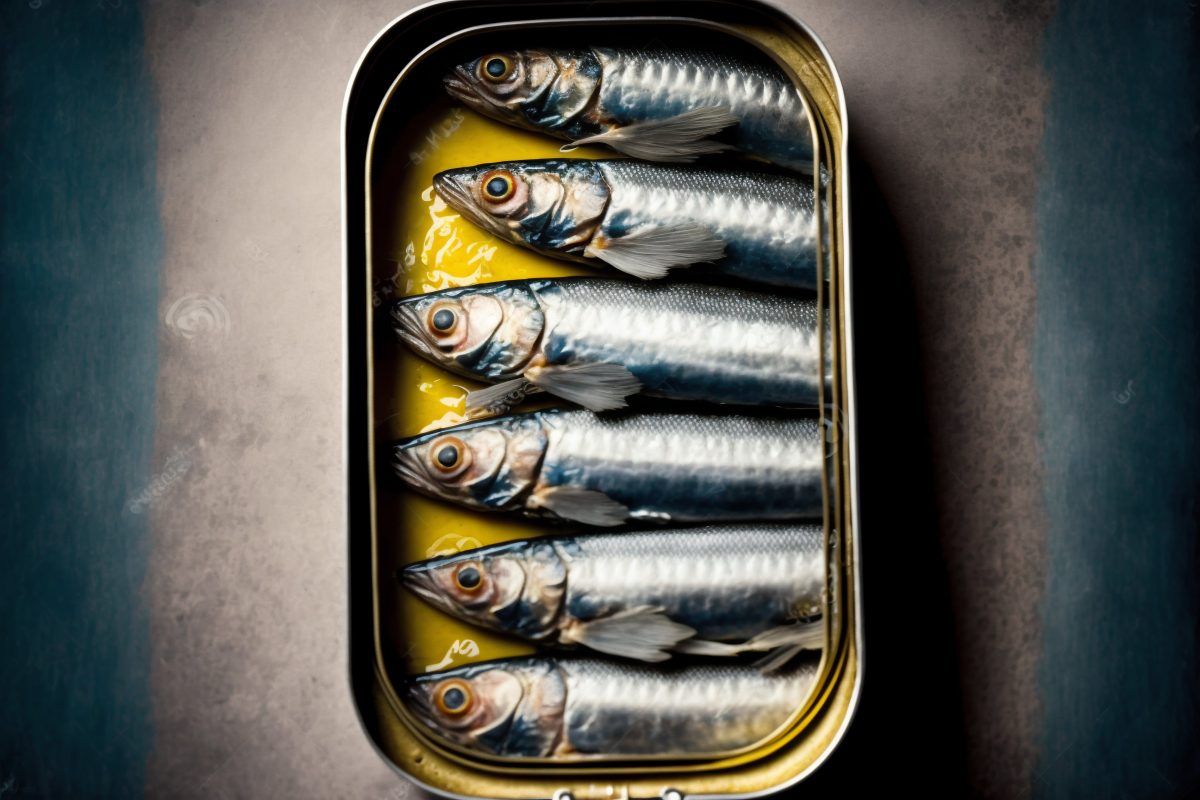 Sardines can