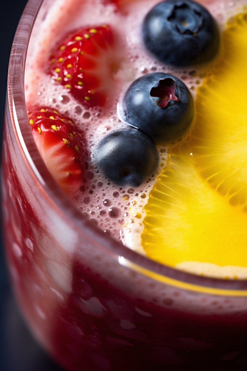Smoothie close-up
