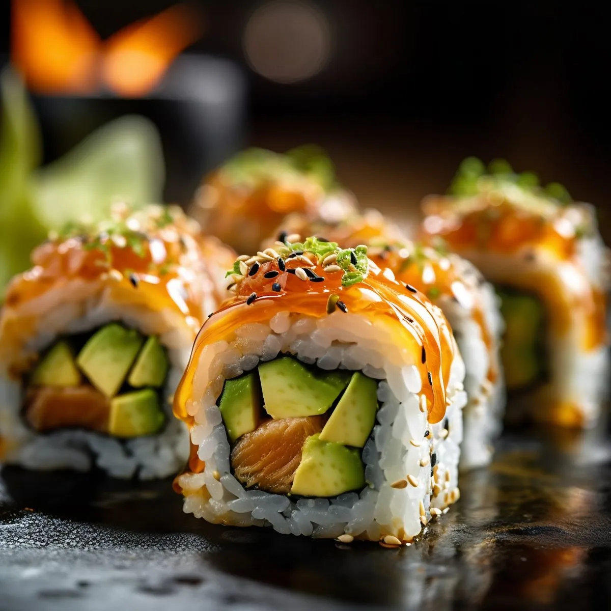 Sushi roll macro