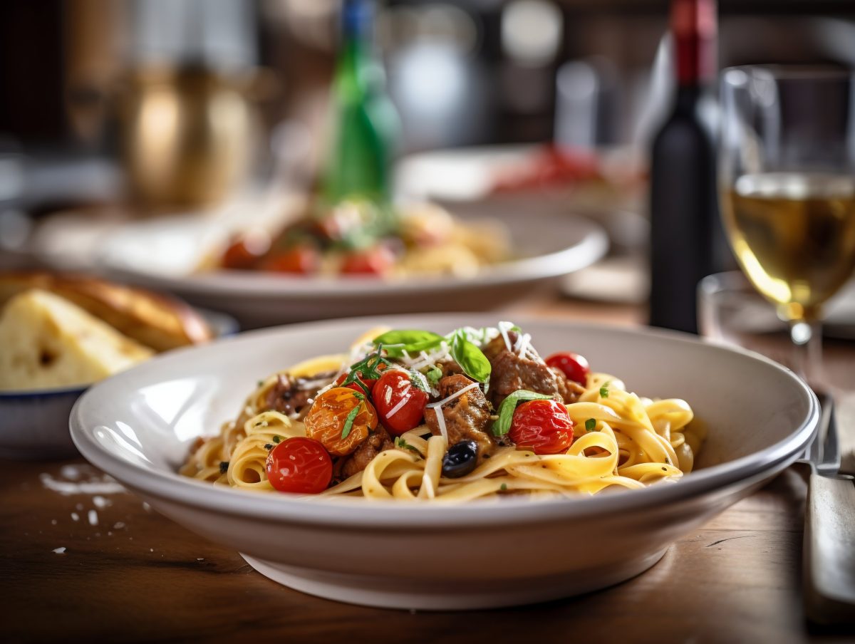 Tagliatelle pasta