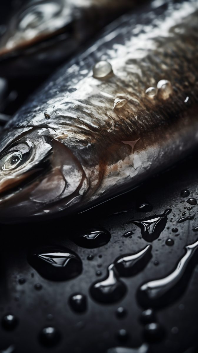 Tinned fish macro