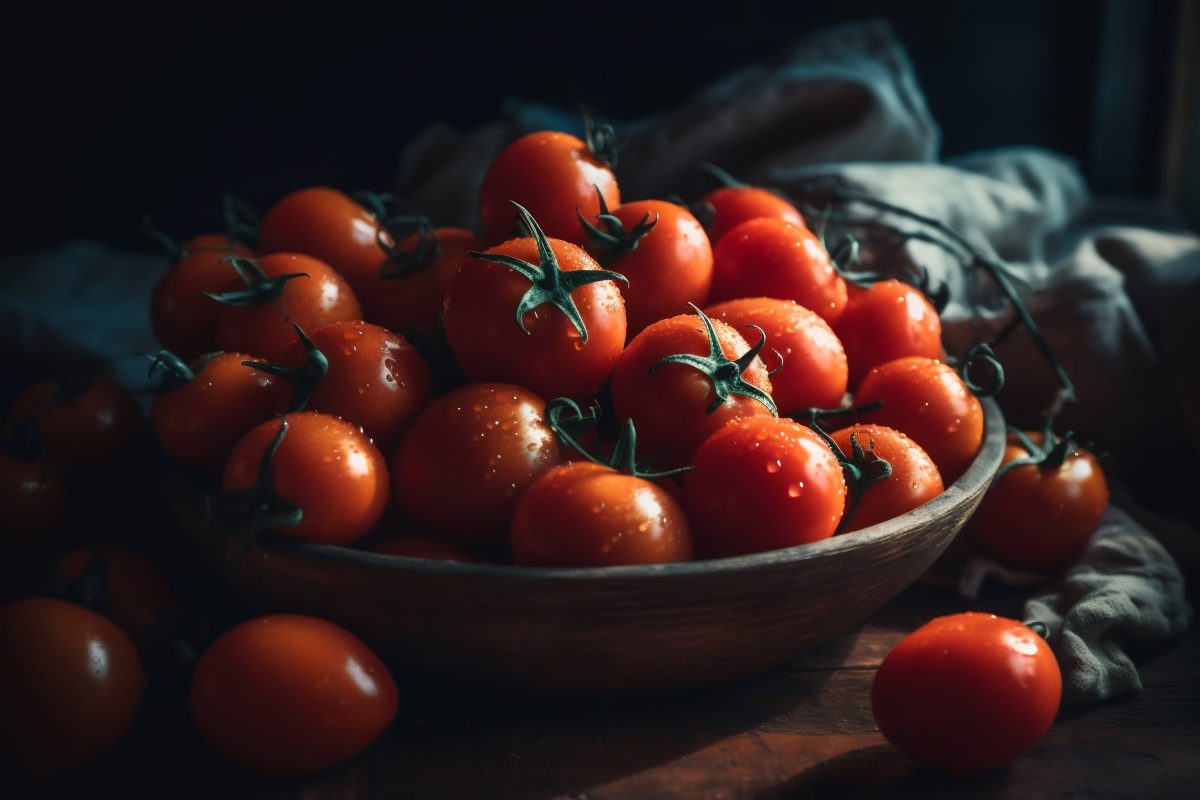 Tomatoes bowl