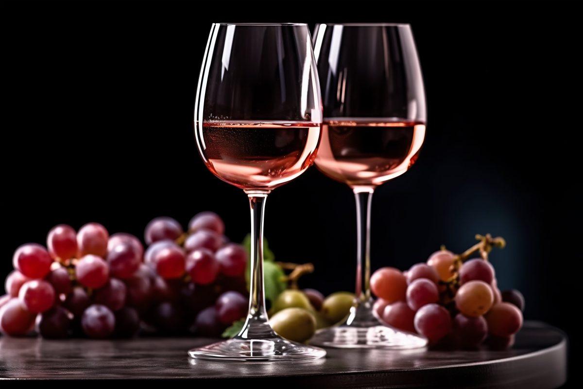 Two glasses of wine