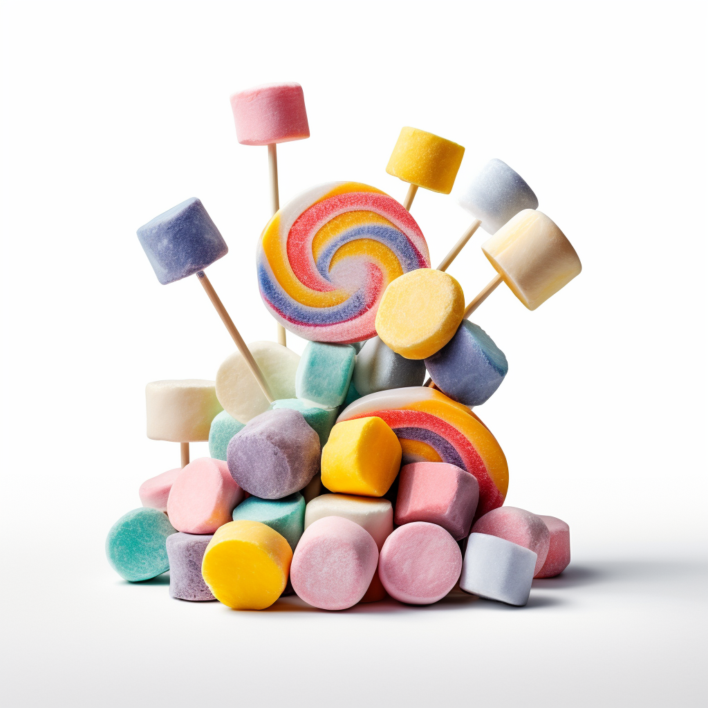 Colorful Candy Display for Sweet Treats