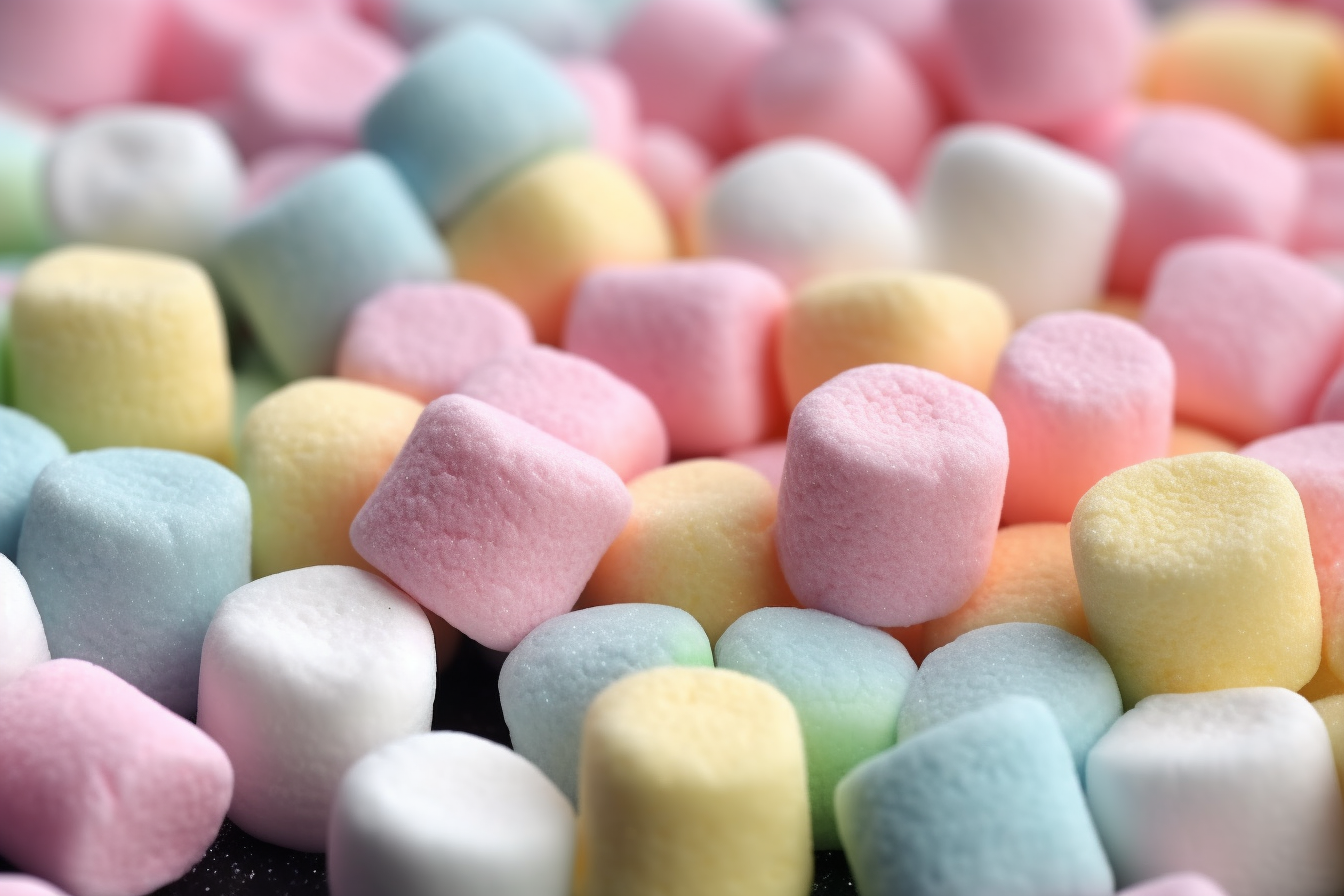 Colorful Mini Marshmallows for Sweet Creations