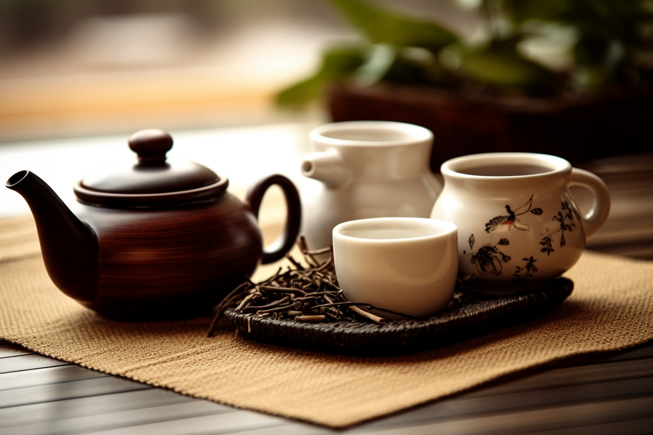 Elegant Tea Set with Cups for Cozy Moments