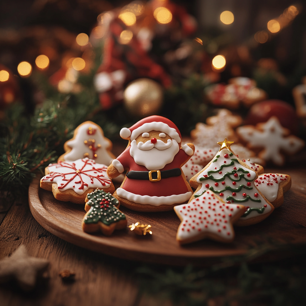 Festive Holiday Cookie Platter for Merry Celebrations