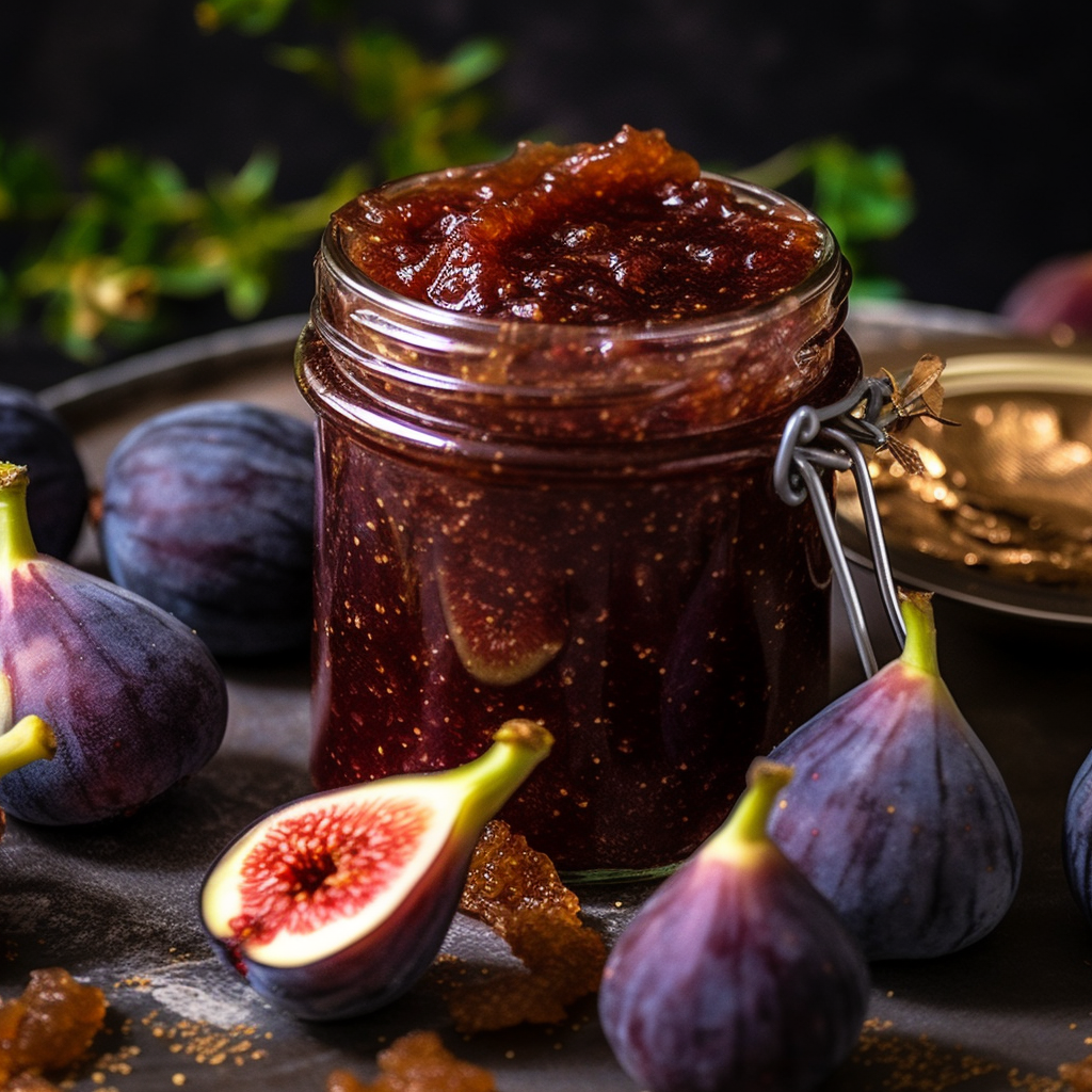 Irresistible Fig Jam with Fresh Figs