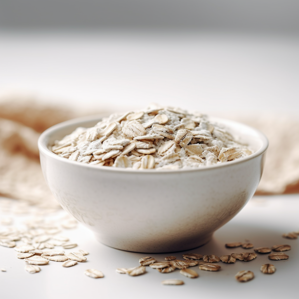 Nutritious Oatmeal in a Bowl