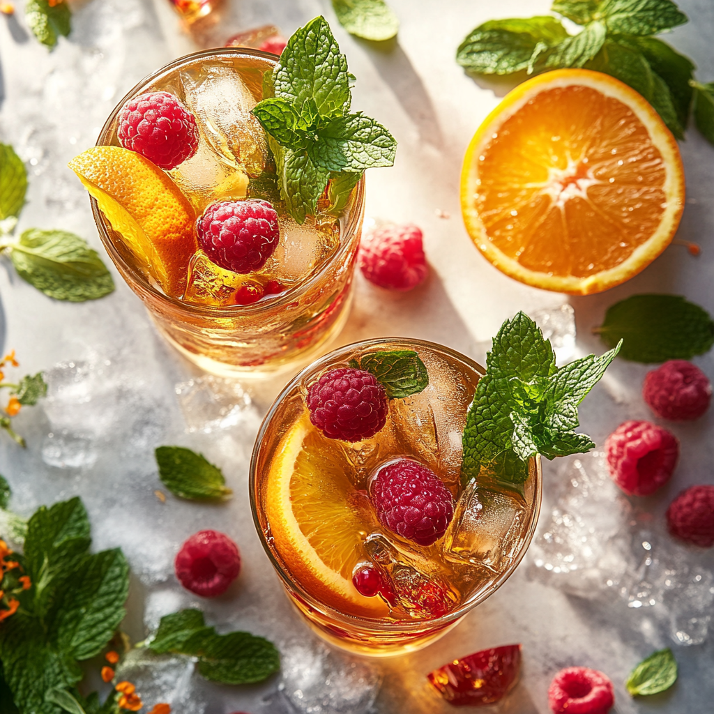 Refreshing Berry Citrus Mocktail Delight