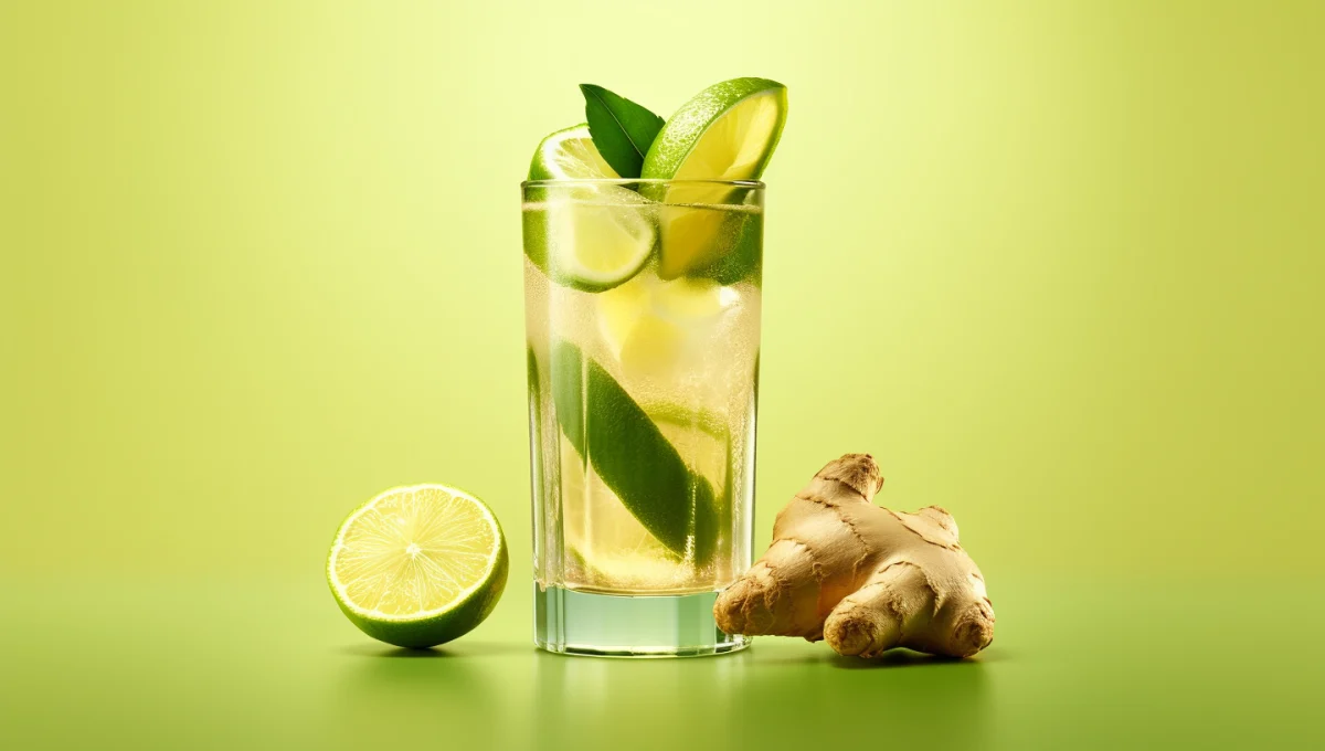Refreshing Lime Ginger Drink Perfect for Any Occasion